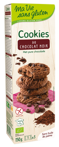 Ma Vie Sans Koekjes met pure chocolade glutenvrij bio 150 Gram