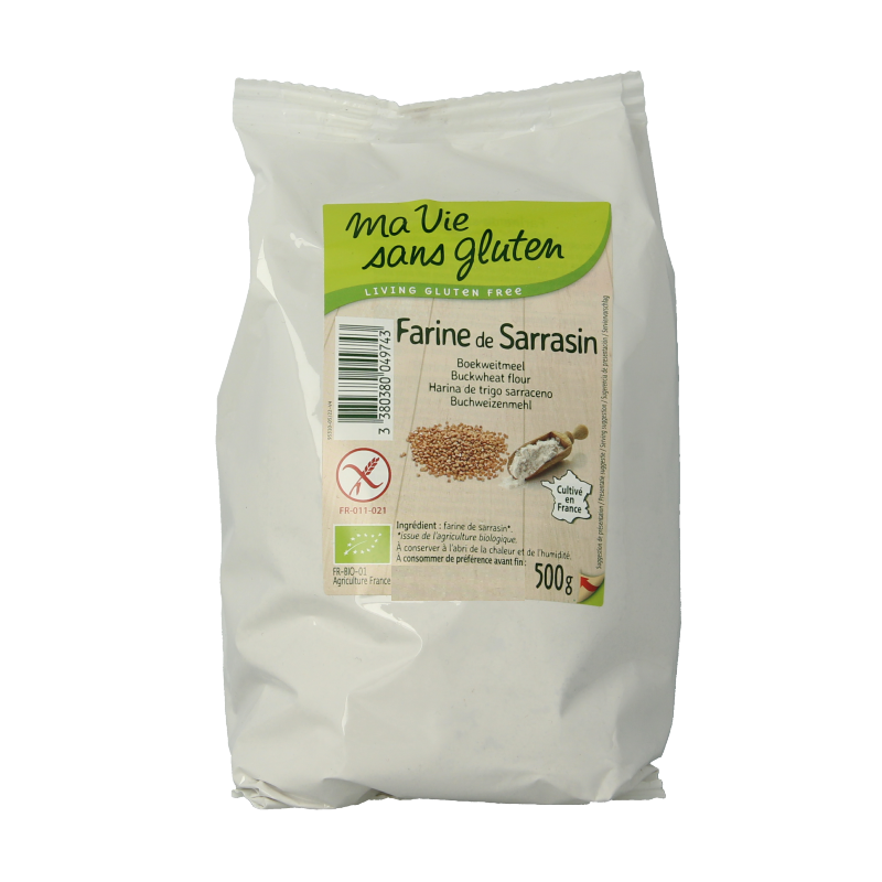 Ma Vie Sans Boekweitmeel - glutenvrij - bio 500 Gram