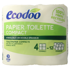 Ecodoo Toiletpapier compact ecologisch bio 4.00 Stuks