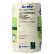 Ecodoo Toiletpapier compact ecologisch bio 4.00 Stuks