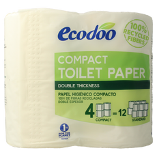 Ecodoo Toiletpapier compact ecologisch bio 4.00 Stuks