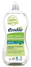 Ecodoo Afwasmiddel vloeibaar ontvettend munt bio 1.00 Liter