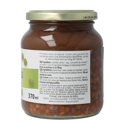 Primeal Linzen groen demeter bio 370.00 Milliliter