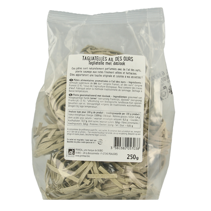 Primeal Tagliatelle daslook bio 250.00 Gram