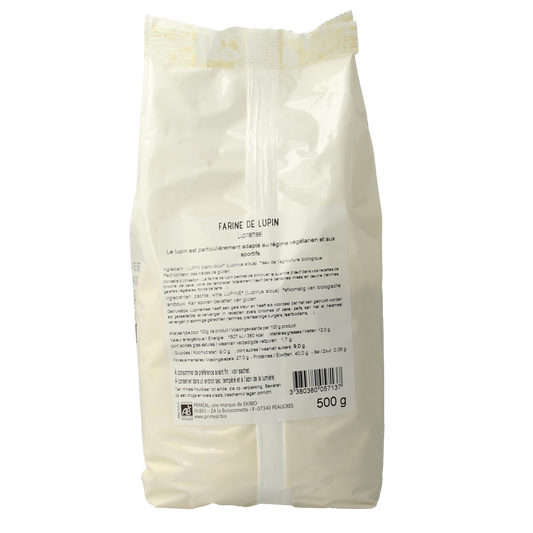 Primeal Lupinemeel bio 500.00 Gram