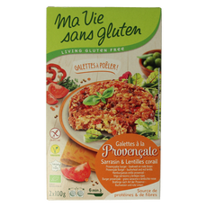 Ma Vie Sans Provencaalse burgers 2 x 100g glutenvrij vegan bio 2 Stuks