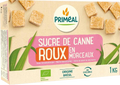 Primeal Bruine rietsuiker klontjes bio 1 Kilogram