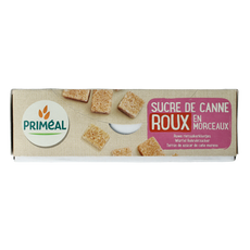 Primeal Bruine rietsuiker klontjes bio 1 Kilogram