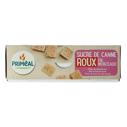 Primeal Bruine rietsuiker klontjes bio 1 Kilogram