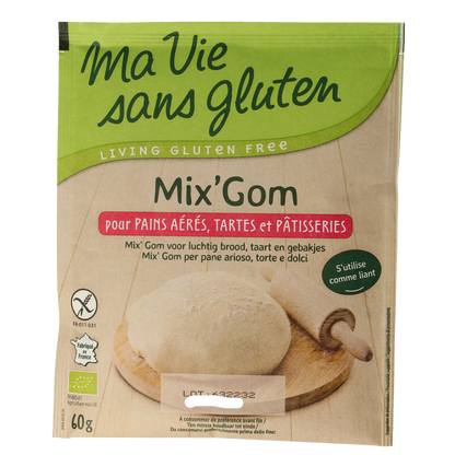 Ma Vie Sans Bindmiddel voor brood gebak mix gom glutenvrij bio 60.00 Gram