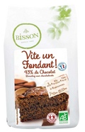 Bisson Bakmix voor chocoladecake bio 300.00 Gram