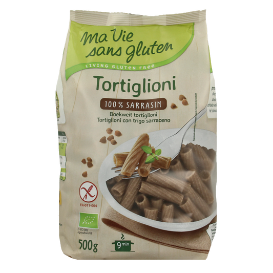 Ma Vie Sans Tortiglioni pasta van boekweit glutenvrij bio 500 Gram