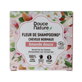 Douce Nature Shampoo bar normaal haar met zoete amandel bio 85 Gram