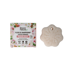 Douce Nature Shampoo bar normaal haar met zoete amandel bio 85 Gram
