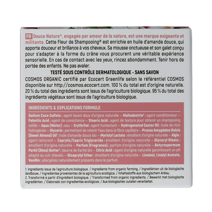 Douce Nature Shampoo bar normaal haar met zoete amandel bio 85.00 Gram