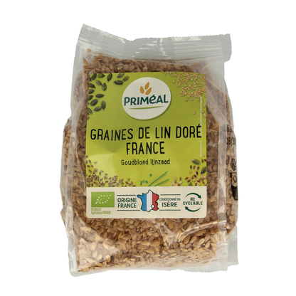 Primeal Lijnzaad goud bio 250.00 Gram