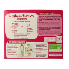 Pain Des Fleurs Krokante crackers meergranen glutenvrij bio 150.00 Gram
