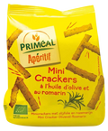 Primeal Aperitive mini crackers olijf rozemarijn bio 100.00 Gram