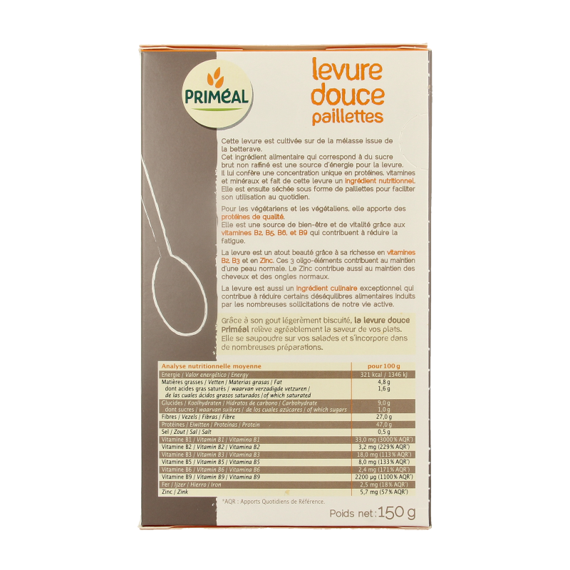 Primeal Biergistvlokken mild 150 Gram