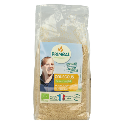 Primeal Couscous halfvolkoren bio 500.00 Gram