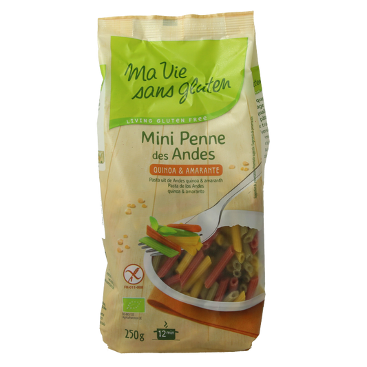 Ma Vie Sans Tricolor mini penne glutenvrij bio 250 Gram