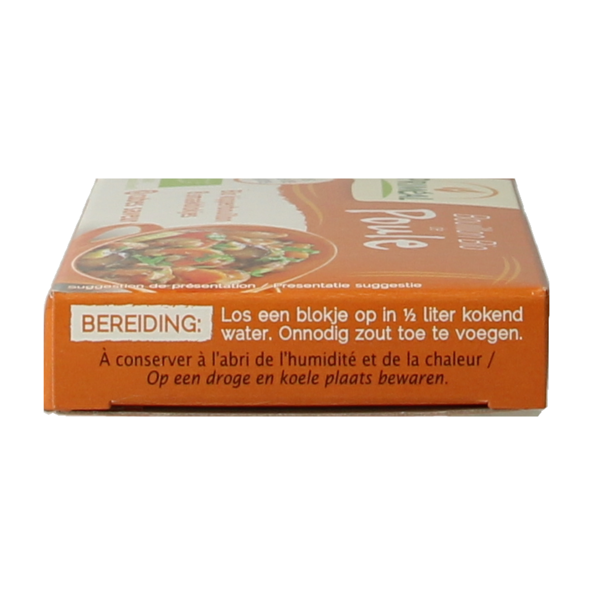 Primeal Kippenbouillon blokjes 10 gram bio 8.00 Stuks