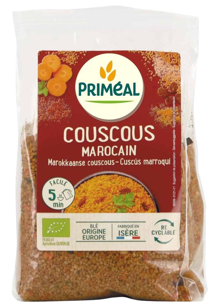 Primeal Couscous Marokkaans bio 300 Gram