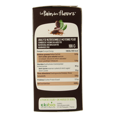 Pain Des Fleurs Krokante crackers cacao glutenvrij bio 160 Gram