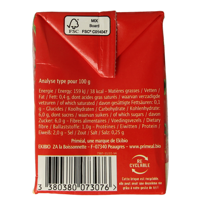 Primeal Tomatenpuree bio 500.00 Gram