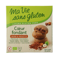 Ma Vie Sans Koekjes met creme choco/hazelnoot glutenvrij bio 12 Stuks