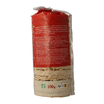 Primeal Boekweitcrackers bio 100.00 Gram