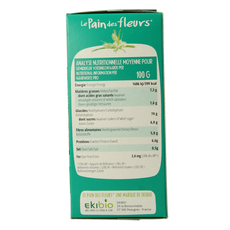 Pain Des Fleurs Krokante crackers aardamandel glutenvrij bio 150.00 Gram
