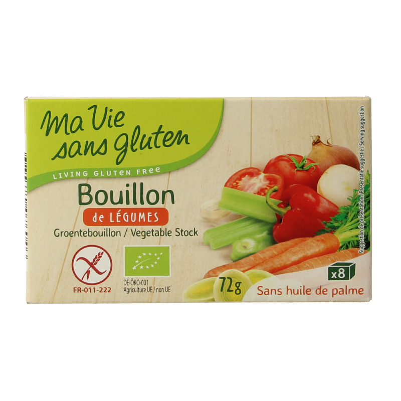 Ma Vie Sans Groentebouillon glutenvrij bio 72 Gram