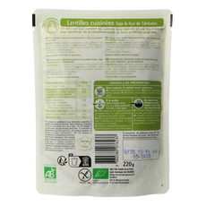 Ma Vie Sans Gekookte linzen soja & granenduo glutenvrij bio 220 Gram