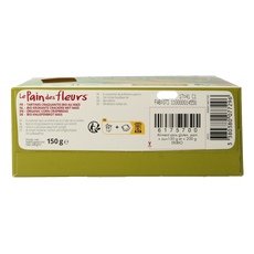 Pain Des Fleurs Krokante crackers mais glutenvrij bio 150 Gram
