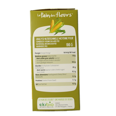 Pain Des Fleurs Krokante crackers mais glutenvrij bio 150 Gram
