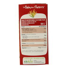 Pain Des Fleurs Krokante crackers haver glutenvrij bio  150.00 Gram
