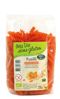 Ma Vie Sans Fusilli van rode linzen glutenvrij bio 250 Gram