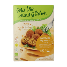 Ma Vie Sans Falafel met groente & curry glutenvrij bio 150.00 Gram