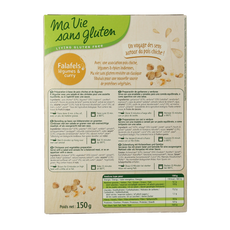 Ma Vie Sans Falafel met groente & curry glutenvrij bio 150.00 Gram