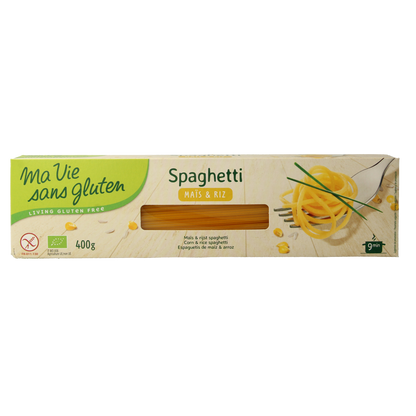 Ma Vie Sans Spaghetti van mais & rijst glutenvrij bio 400.00 Gram