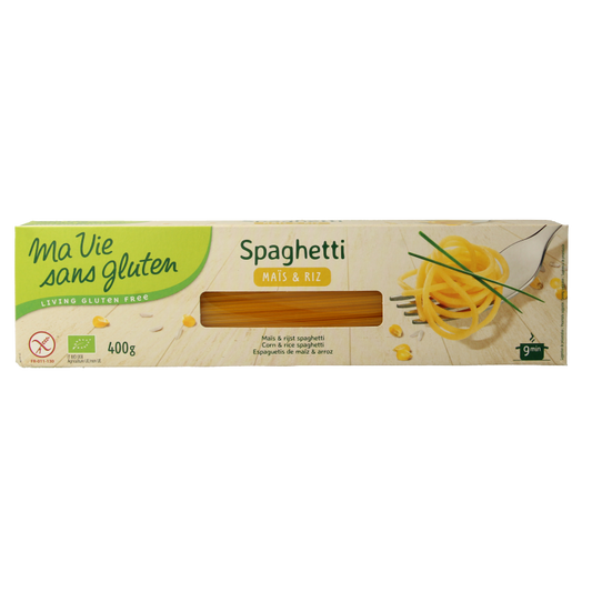 Ma Vie Sans Spaghetti van mais & rijst glutenvrij bio 400 Gram