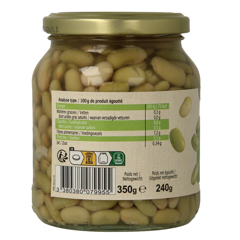 Primeal Groene kidneyboon flageolet bio 350 Gram