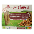 Pain Des Fleurs Krokante crackers kikkererwten glutenvrij bio 150 Gram
