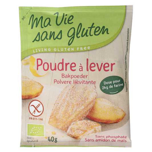 Ma Vie Sans Bakpoeder glutenvrij bio 40 Gram