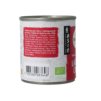 Primeal Kokosmelk bio 225.00 Milliliter