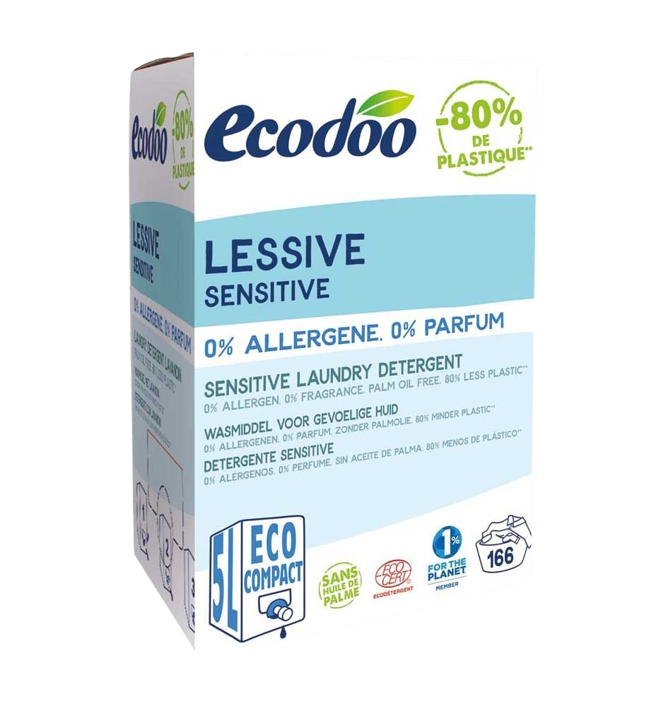 Ecodoo Wasmiddel vloeibaar sensitive eco 5 Liter