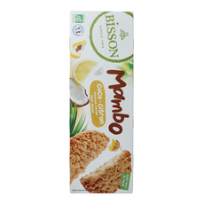 Bisson Zandkoekje kokos citroen bio 150.00 Gram