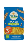 Primeal Macaroni halfvolkoren snelkook 3 minuten bio 500.00 Gram