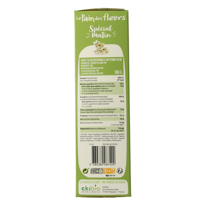 Pain Des Fleurs Special matin boekweit ontbijtcrackers bio 230.00 Gram